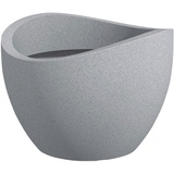 Pflanzgefäß Wave Globe Cubo 250 Ø 50 x 31,7 cm stony grey