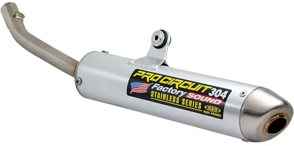Pro Circuit 304 Factory Ktm Sx 125 16-18 Ref:1051612 Nicht Homologierter Schalldämpfer - Silver - Not Homologated