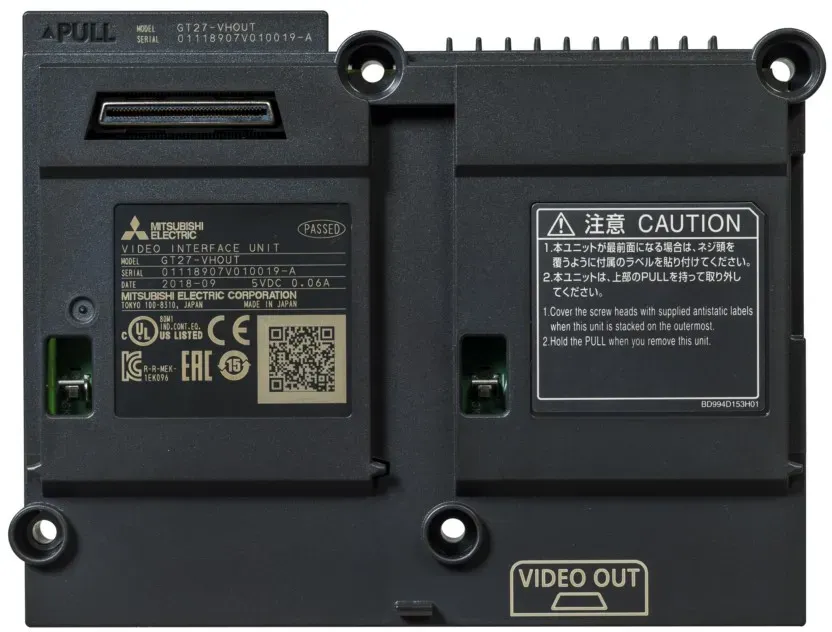 Mitsubishi Electric Videoausgangskarte GT27-VHOUT