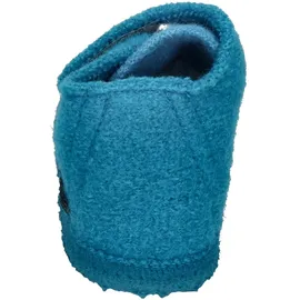 Nanga Jungen Mädchen Little Owls Hausschuh türkis, 20 EU