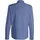 John Devin Langarmhemd JOHN DEVIN "elastische Baumwollqualität", Herren, Gr. XXL (45/46), N-Gr, blau, Web, Obermaterial: 97% Baumwolle, 3% Elasthan, unifarben, körpernah, Rundhals, 1-Knopf-Manschette, Hemden, für maximale Bewegungsfreiheit durch Stretch