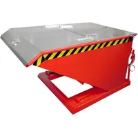 Bauer Südlohn Kippbehälter NK 50, lackiert, Feuerrot