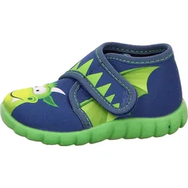 Fischer Markenschuh Hausschuhe Blau 20