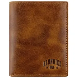 Klondike 1896 Mountain Alfie Geldbörse RFID Leder 9 cm cognac