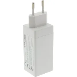 PATONA Premium GaN PD65W Adapter 2xUSB-C 1x-A weiß