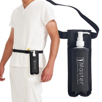 Master Massage Oil Holster Flaschenhalter inklusive eine Flasche (circa 250ml) Schwarz America Brand