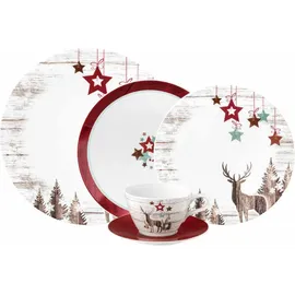 SELTMANN WEIDEN Life Christmas Kombiservice 30-tlg. weiß-braun