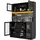 Okwish Buffet 140 x 40 x 185,7 cm Schwarz
