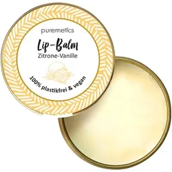 puremetics Pflege LippenpflegeLip Balm Zitrone & Vanille 10 g (371,00 € / 1 kg)