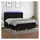 vidaXL Boxspringbett 180 x 200 cm Schwarz