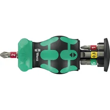 WERA Kraftform Kompakt Stubby Magazin RA 1 Bit-Set 6-teilig