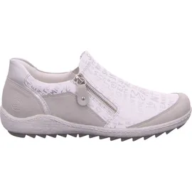REMONTE Damen R1428 Sneaker, vapor/weiss/silver / 80, 38 EU - 38