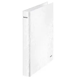 Leitz WOW Ringbuch 2-Ringe perlweiß