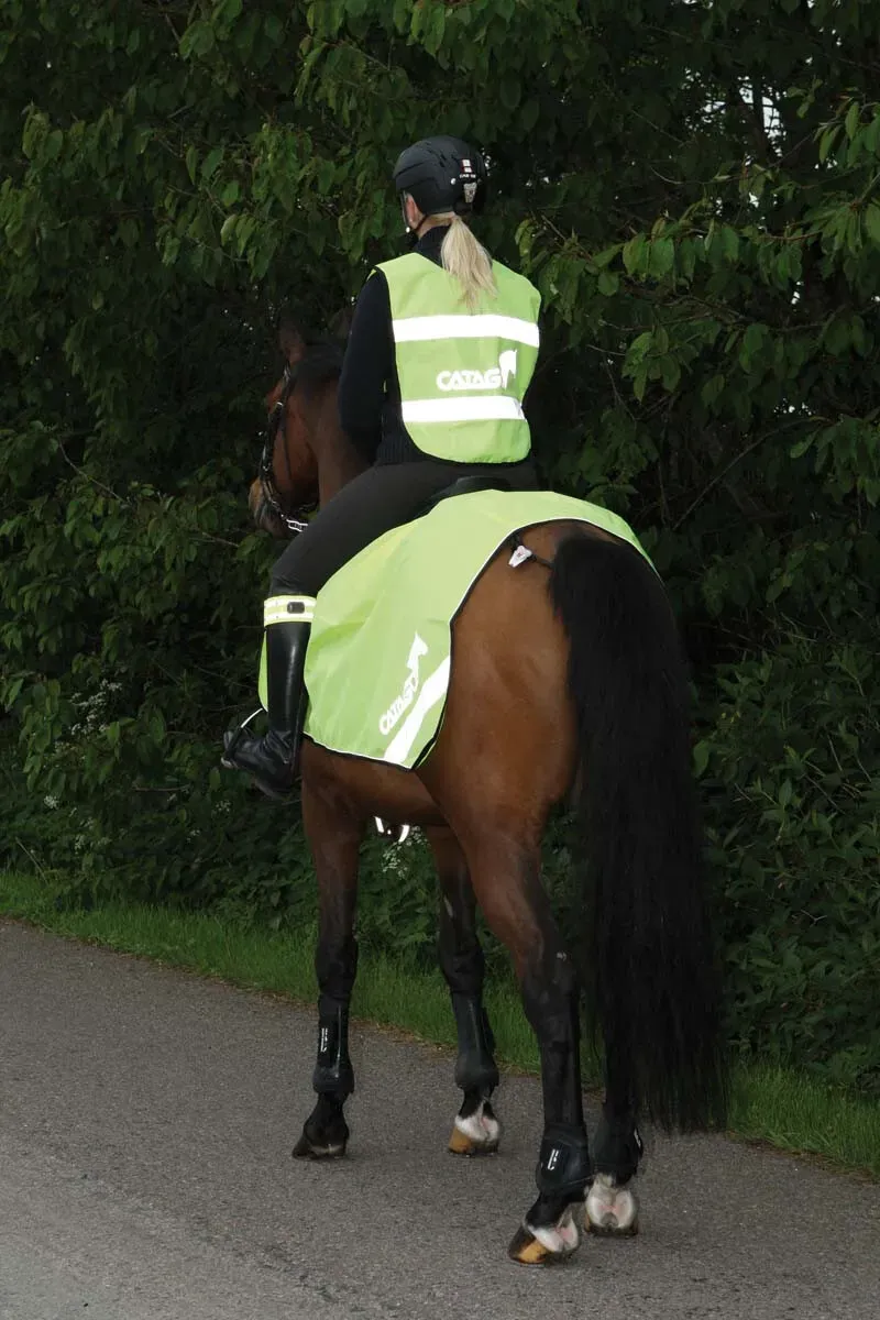 CATAGO - Reflektordecke - gelb - Warmblut