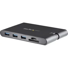 Startech USB-C Multiport Adapter - USB Hub, Schwarz