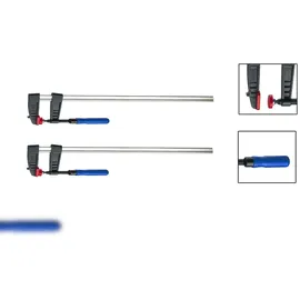 Vago-Tools 2x Schraubzwinge 300 x 120 mm Klemmzwinge