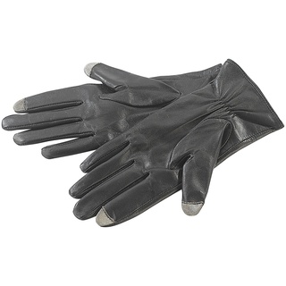 Touchscreen-Handschuhe, Ziegenleder, für Damen, Gr.6,5 (S)