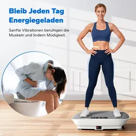 Merach Vibrationsplatte Grau
