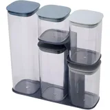 Joseph Joseph Podium blau 5-teiliges Set 0,5 l, 1,3 l, 1,9 l, 0,9 l