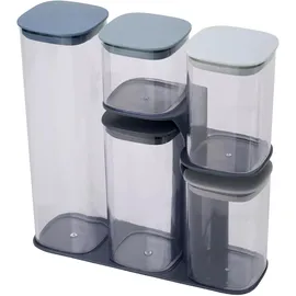 Joseph Joseph Podium blau 5-teiliges Set 0,5 l, 1,3 l, 1,9 l, 0,9 l