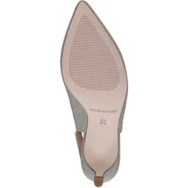 Peter Kaiser Slingpumps in silber, | Gr.: 39