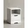 KADIMA DESIGN Nachtschrank Ilm 31 x 31 x 43 cm Weiß