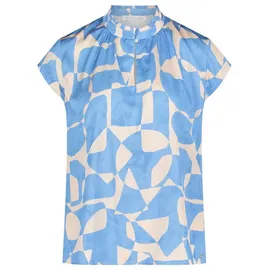 Betty&co Bluse in Blau Beige 36