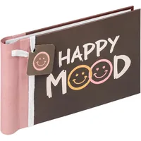 walther design Fotoalbum Happy Mood für 36 Fotos 10x15 cm, MA-133 Spiral-Minialbum