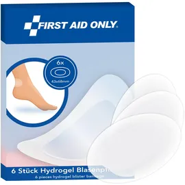 First Aid Only Hydrogel Blasenpflaster 6,8 x 4,3 cm 6 St.