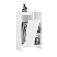 SoBuy Wäscheschrank Weiß