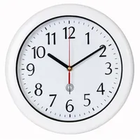 monzana Wanduhr 30 cm 30cm weiß