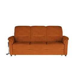 Polstermöbel Oelsa Schlafsofa  Sarah ¦ orange ¦ Maße (cm): B: 223 H: 100 T: 92.0