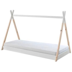 HAUSBETT Tipi 90x200 cm Weiß