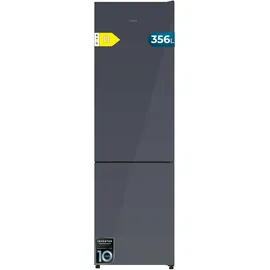 Cecotec Bolero CoolMarket Combi 356i Kühl-Gefrierkombination (356 l, 2000 mm hoch, Grau)