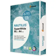 Mondi Nautilus Kopierpapier A4 80g 500Bl SuperWhite 801127A80S