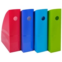 Exacompta MAG-CUBE Dateiablagebox Polystyrol (PS) Gemischte Farben, Blau, Grün,