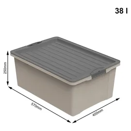 Rotho Eco Compact 40 x 25 x 57 cm 1-tlg. transparent
