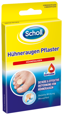 SCHOLL Hühneraugen Pflaster 4 St