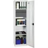 stumpf metall Stumpf Werkzeug- und Materialschrank Serie 3000 lichtgrau + 1 Schublade 100 mm + 1 Schublade 200 mm + 3 Auszugsböden - 3005707