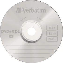 Verbatim DVD+R DL 8,5GB 8x mattes silber 50er Spindel