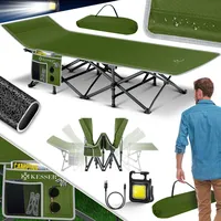 Kesser KESSER® Campingbett Feldbett Klappbar Klappbett Campingliege inkl. Tragetasche