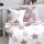 Traumschlaf Biber Sterne Lila 200 x 220 cm + 2 x 80 x 80 cm