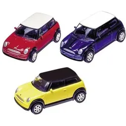 GOKI 12031 Mini Cooper (2001), Spritzguss, 1:60, 3-fach sortiert