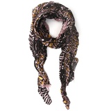 COLLEZIONE ALESSANDRO Italienischer Schal " Africans " in rosa | Gr.: onesize
