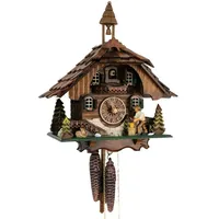 CLOCKVILLA HETTICH-UHREN Kuckucksuhr original aus dem Schwarzwald - Braun
