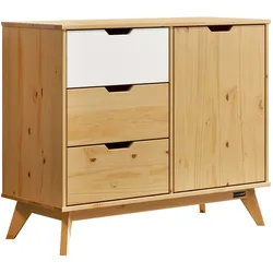 Casaria Kiefernholz Sideboard Borneo Natur