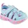 SKECHERS Play Scene Splash-Cute Crew Sandalen, Türkis/Lavendel, 9 Toddler