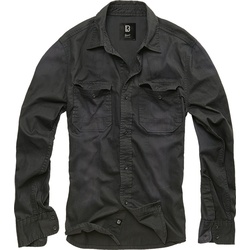 Brandit Hardee Overhemd, zwart, 2XL