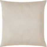 PAD Dekokissen Leda, einzigartiges Design, Kissenhülle ohne Füllung, 1 Stück beige 40 cm x 40 cm