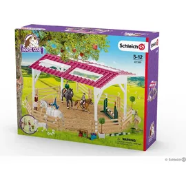 schleich Horse Club Reitschule mit Reiterinnen und Pferden 42389